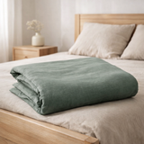 Housse de couette stonewashed Zeff Thym 240 x 220 en situation