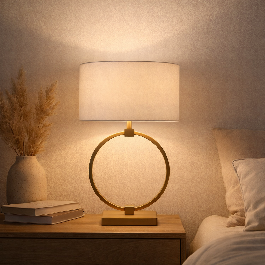 Lampe annulaire Or S en situation