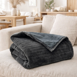 Plaid Artus Ombre 140 x 180 en situation