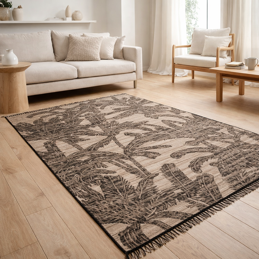 Tapis Fiona Naturel 160 x 230 en situation