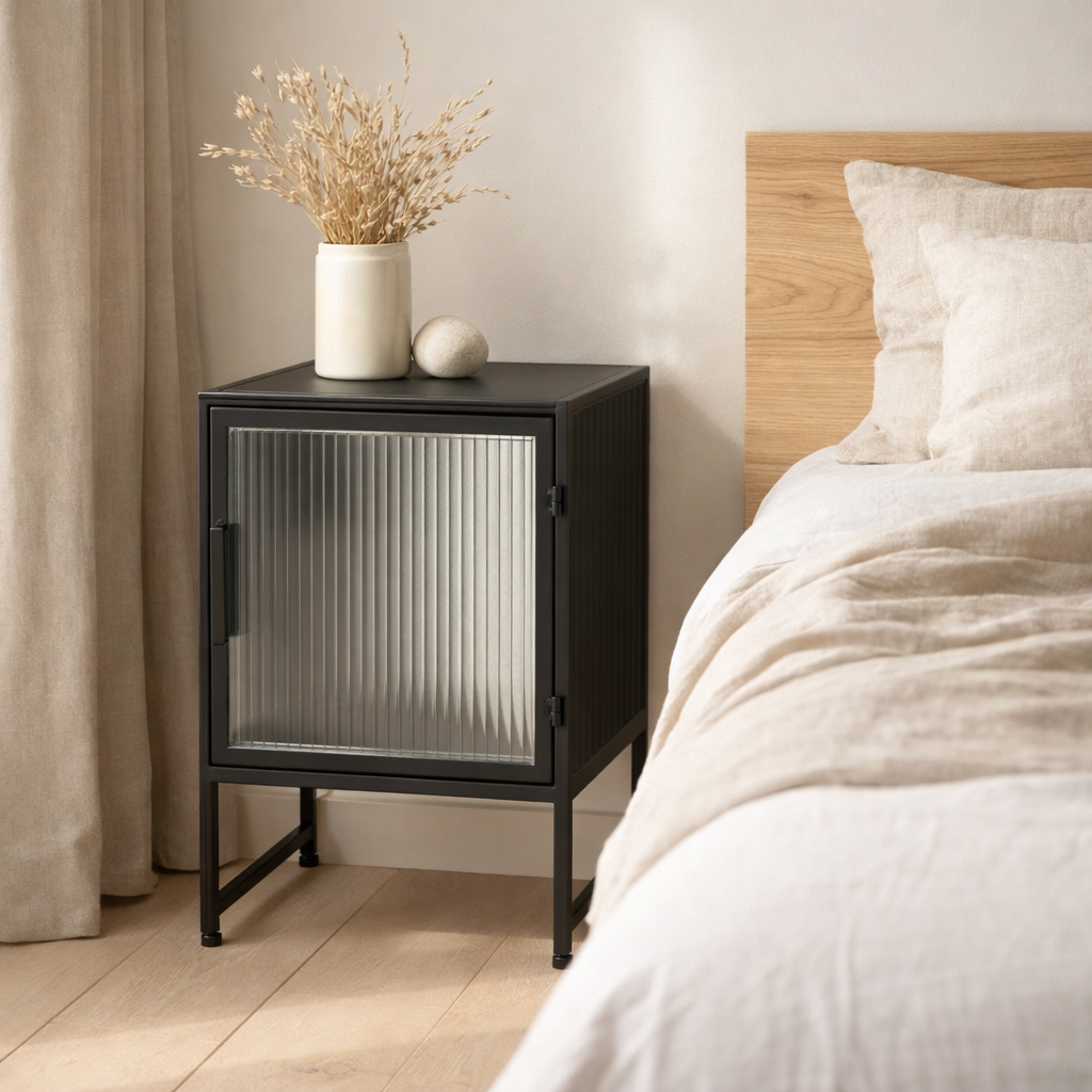 Meuble de rangement Clifton Noir en situation