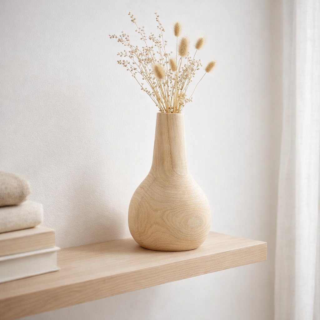 Vase Pia Marron clair en situation