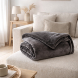 Plaid Tender Asphalte 150 x 200 en situation