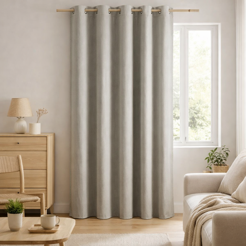 Rideau Fara Perle 135 x 280 en situation