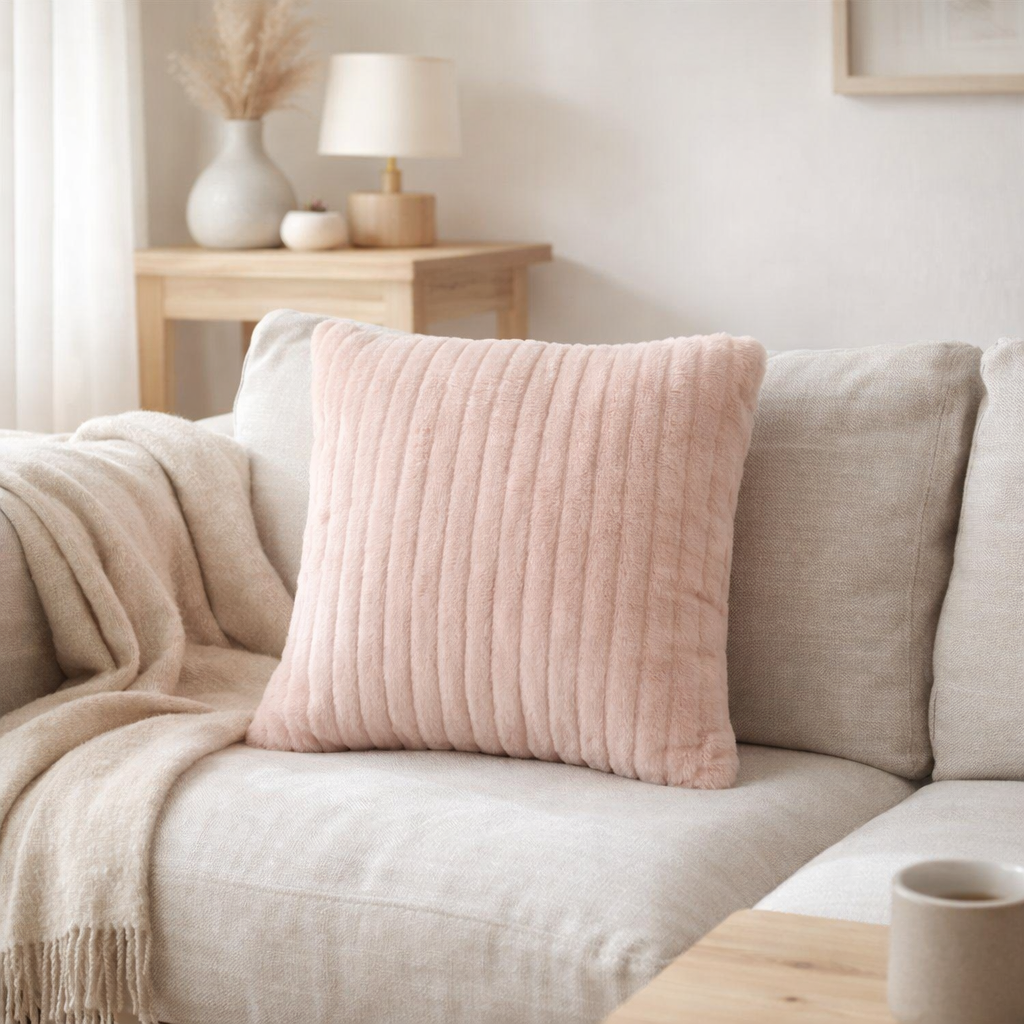 Coussin Artus Blush 45 x 45 en situation