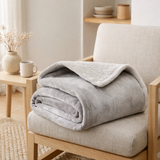 Plaid Michka Perle 130 x 160 en situation