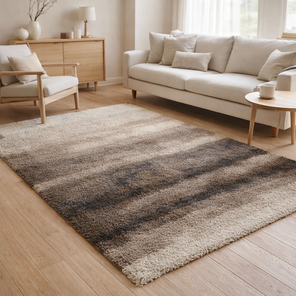Tapis Vadim Naturel 160 x 230 en situation