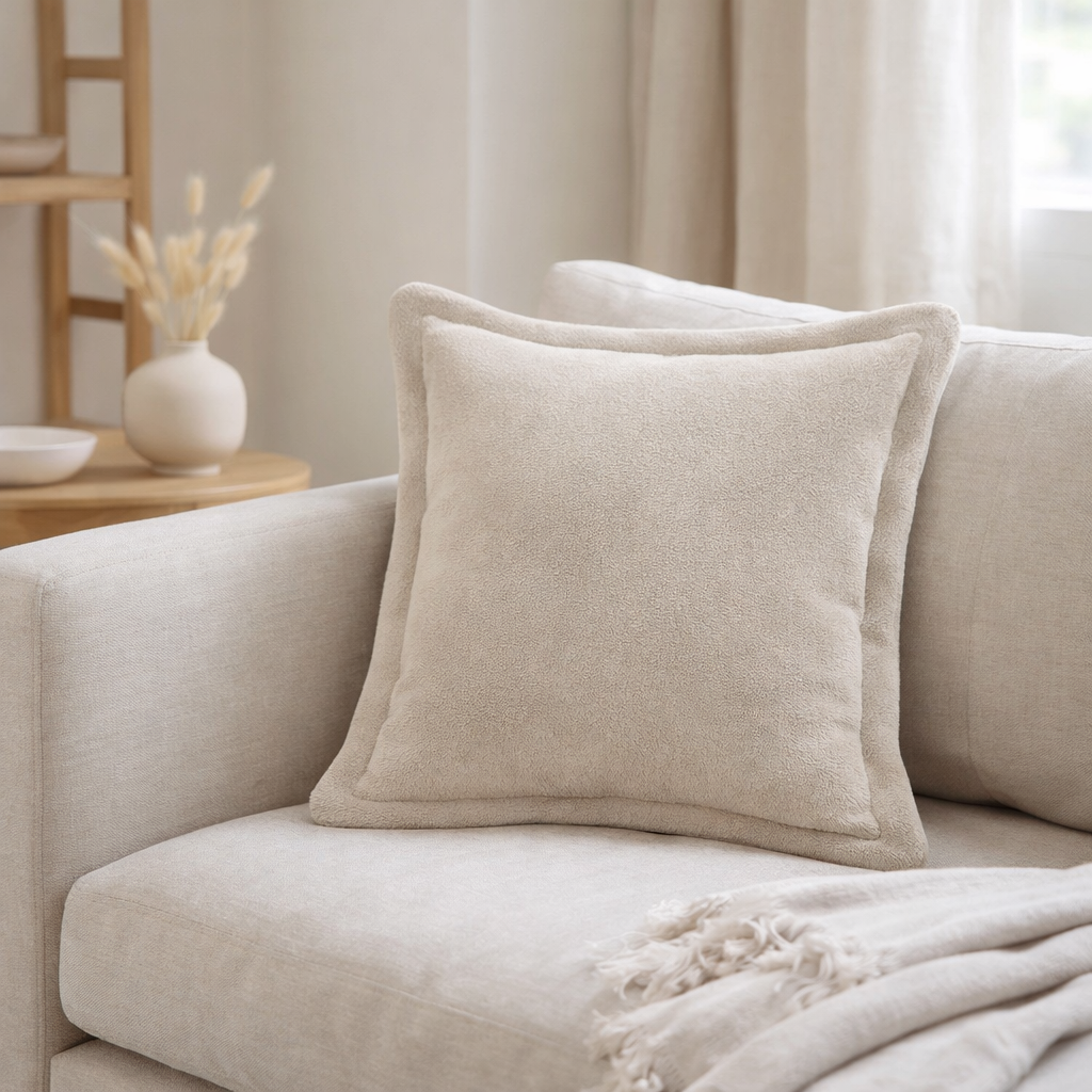 Coussin TENDER LIN 50 X 50 en situation