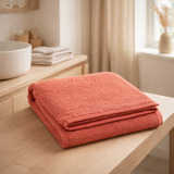 Drap de bain Bora Corail 90 x 150 en situation