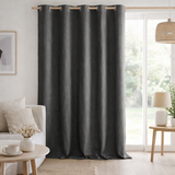 Rideau stonewashed Zeff Tonnerre 140 x 280 en situation