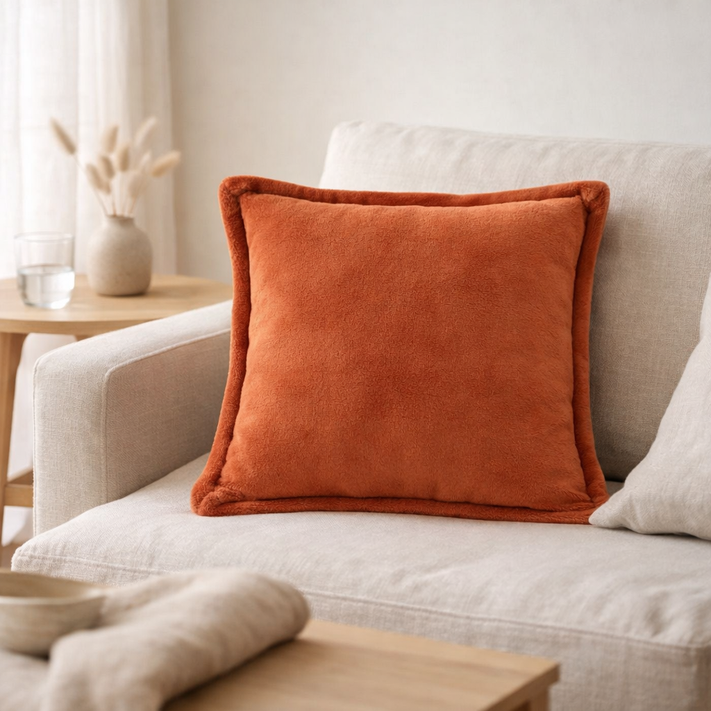 Coussin Tender Marmelade 50 x 50 en situation