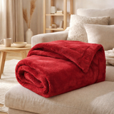 Plaid Tender Rubis 150 X 200 en situation