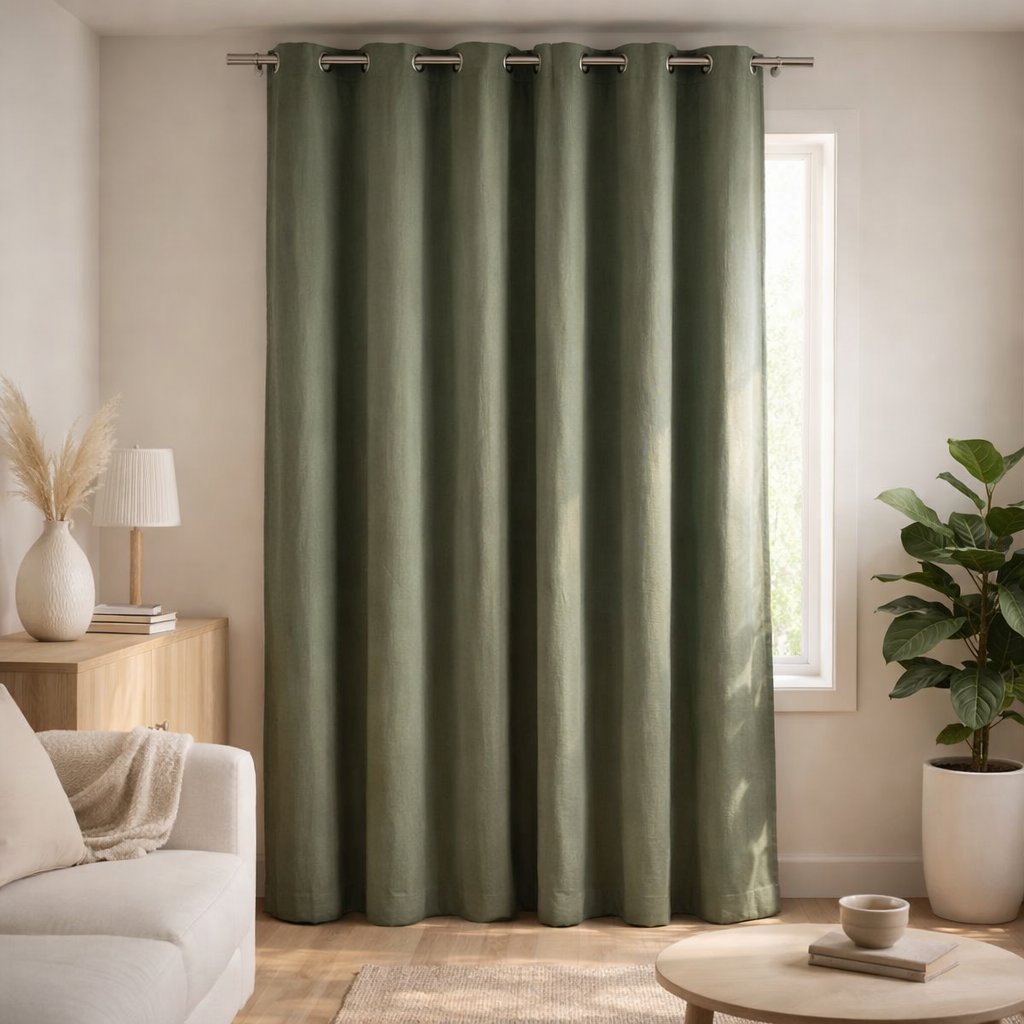 Rideau Fara Thym 135 x 280 en situation