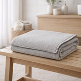 Drap de douche Bora Perle 70 x 130 en situation