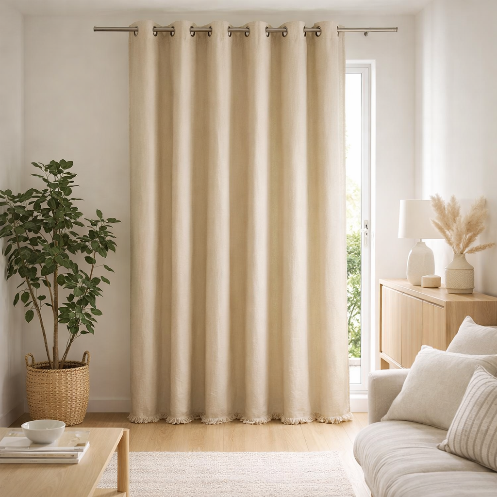 Rideau Fara Lin 135 x 280 en situation