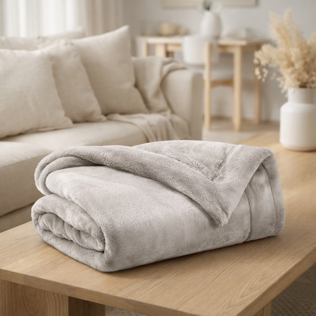 Plaid Tender Perle 150 X 200 en situation
