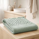 Serviette de toilette Julia Opaline 50 x 100 en situation