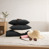 Coussin uni Zeff Tonnerre 45 x 45 en situation