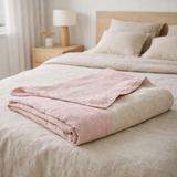 Drap plat stonewashed Zeff Aubepine 240 x 300 en situation