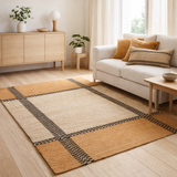 Tapis Eden Ocre 160 x 230 en situation