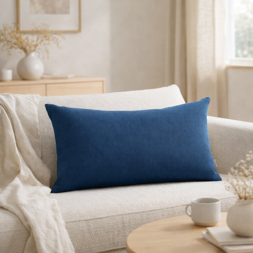 Coussin uni Zeff Touareg 30 x 50 en situation