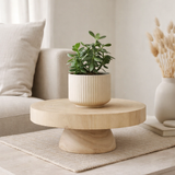Support pour plantes Pia Marron clair en situation
