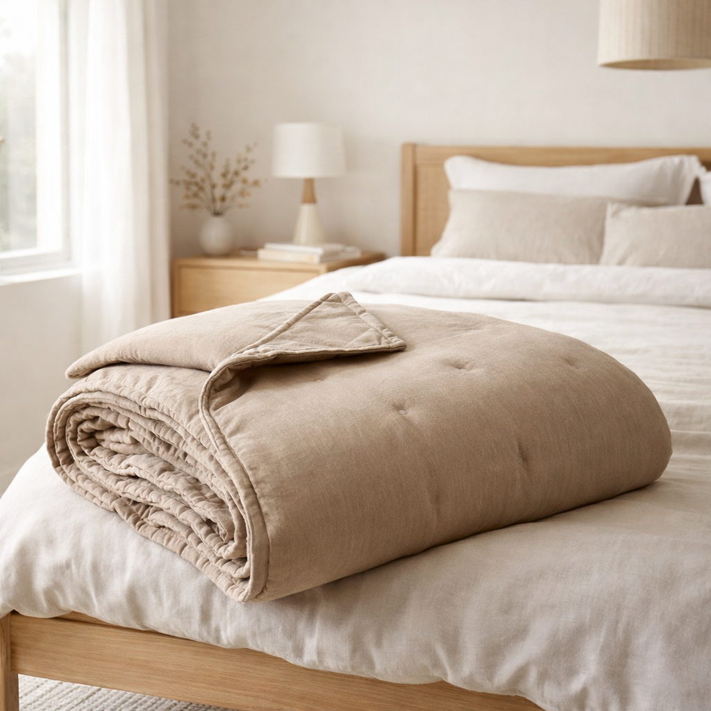 Jeté stonewashed Zeff Sable 240 x 260 en situation