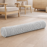 Tapis de bain uni Enzo Perle 54 x 110 en situation