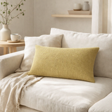 Coussin Maia Vert Badiane 30 X 50 en situation