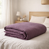 Housse de couette stonewashed Zeff Raisin 260 x 240 en situation