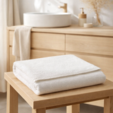 Drap de bain Bora Blanc 90 x 150 en situation
