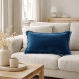 Coussin uni Fara Touareg 30 x 50 en situation
