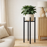 Support pour plantes Ascot Noir en situation
