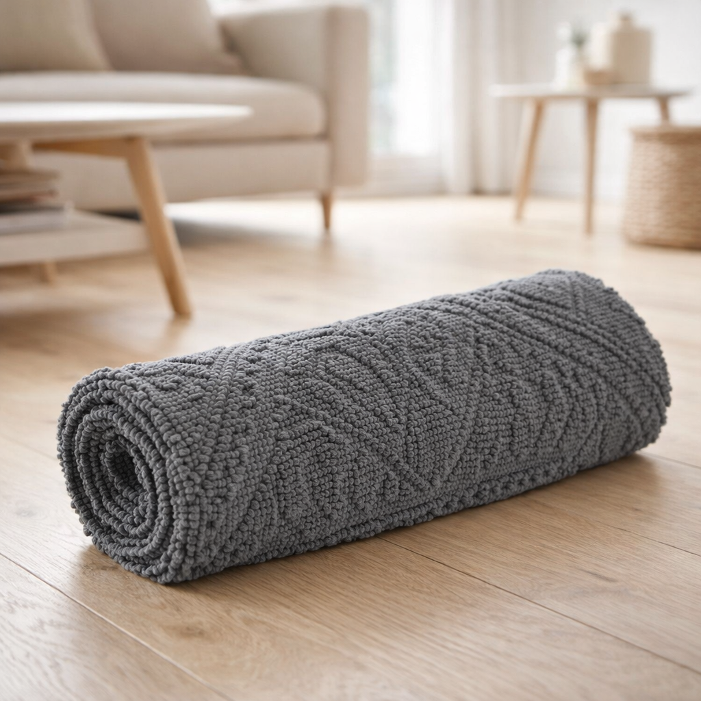 Tapis Enzo souris en situation