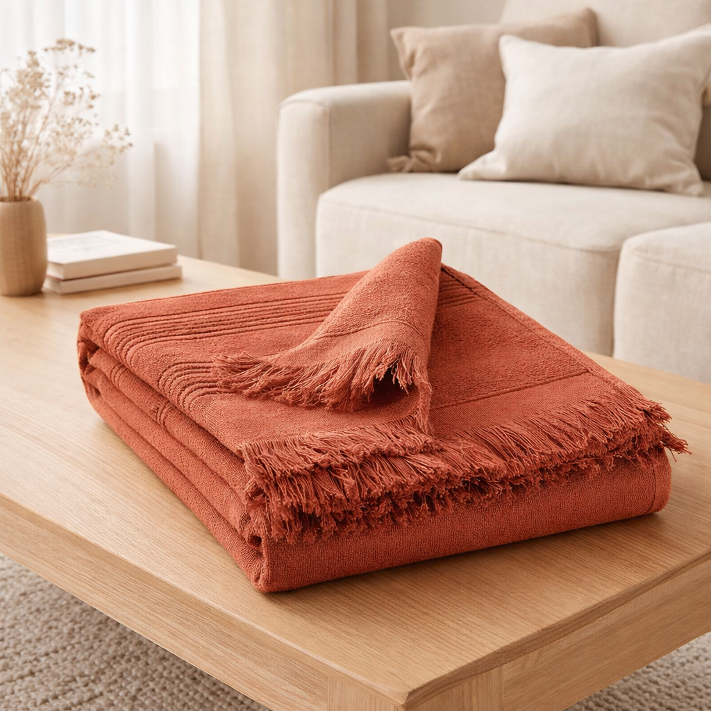 Drap Hammam Cancun Tomette 90 X 180 en situation