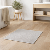Tapis de bain uni Etia Perle 54 x 64 en situation