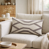 Coussin Zeff Johan Raisin 40 x 65 en situation