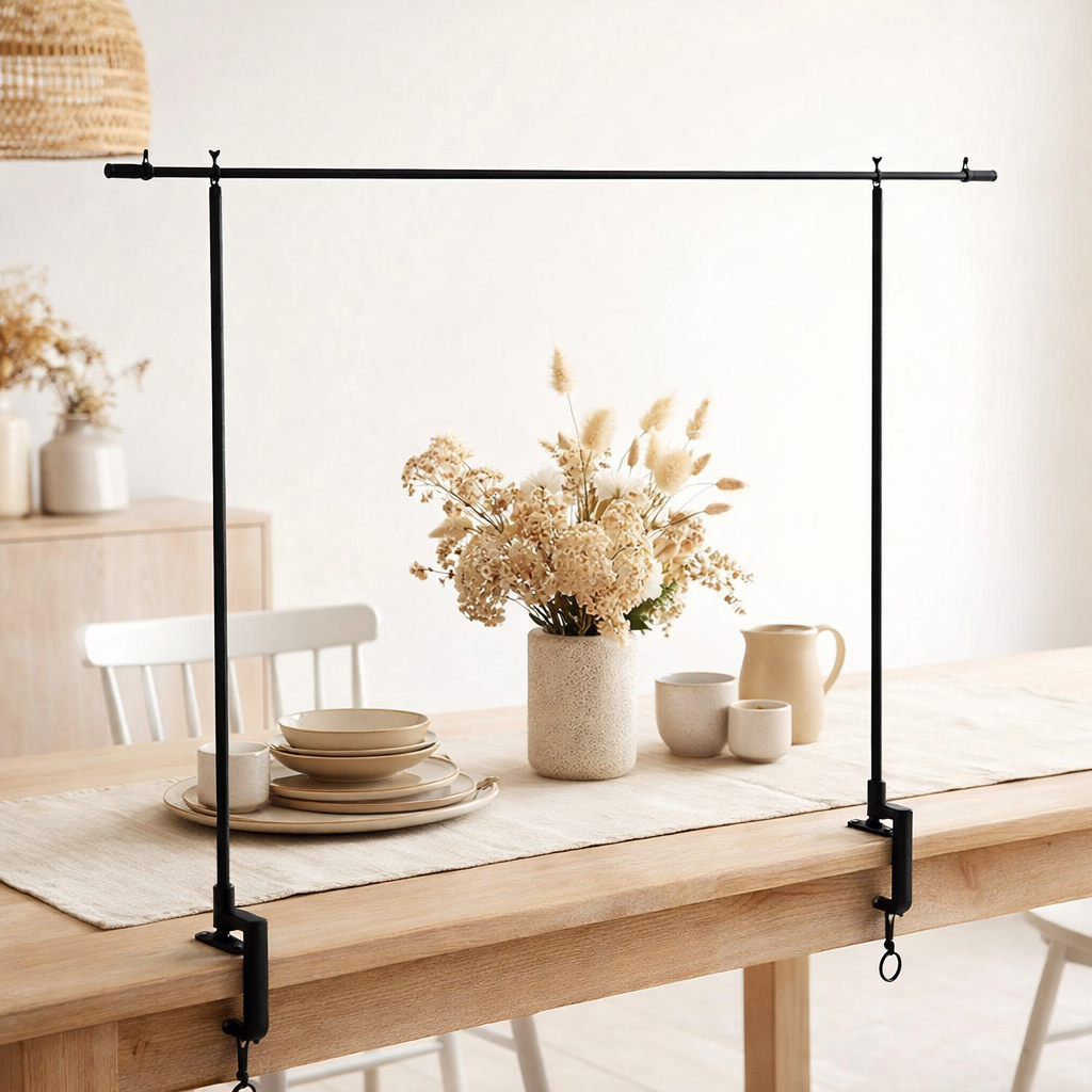 Pince de table Noir en situation