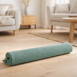 Tapis de bain uni Etia Sauge 54 x 64 en situation