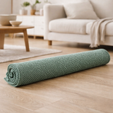 Tapis de bain uni Etia Sauge 54 x 64 en situation