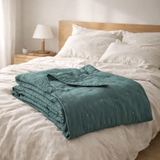 Jeté de lit Stonewashed Zeff Prusse 180 x 260 en situation