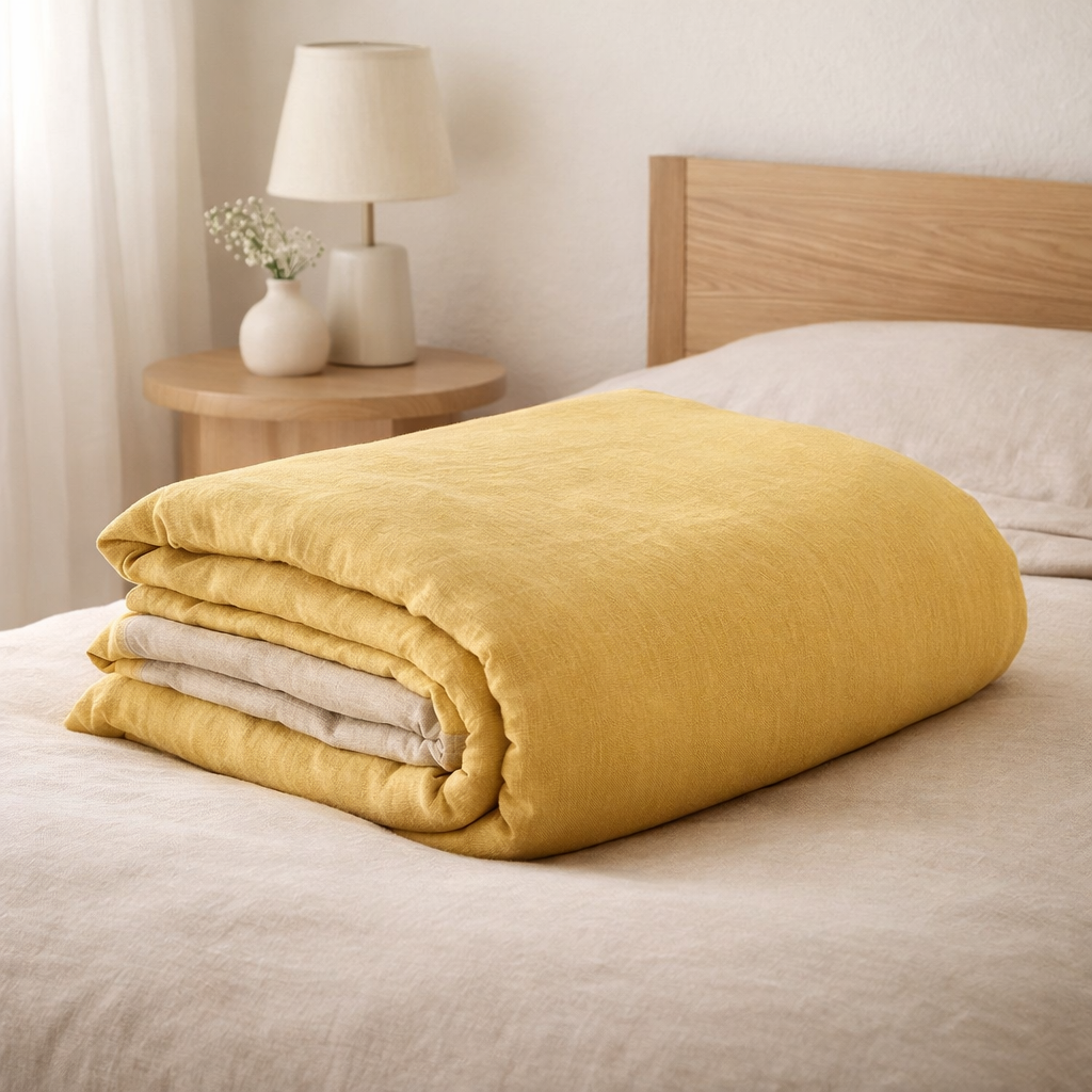Drap plat Zephyr absynthe 240 x 300 en situation