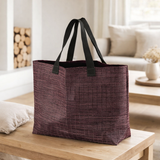 Sac Shopping Manoka Prune 36 X 43 X 17 en situation