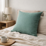 Taie d'oreiller Stonewashed Zeff Prusse 65 X 65 en situation