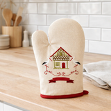 Gant de cuisine Hisla Beige 18 x 28 en situation