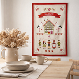 Torchon Hisla Beige 50 x 70 en situation