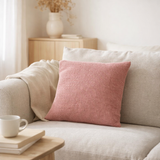 Coussin stonewashed Maia Pétale 45 x 45 en situation