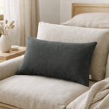 Coussin uni Zeff Tonnerre 30 x 50 en situation