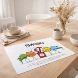Set de table Shadoks Il vaut mieux pomper 30 x 45 en situation