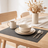 Set de table Manoka Carbone 33 x 45 en situation